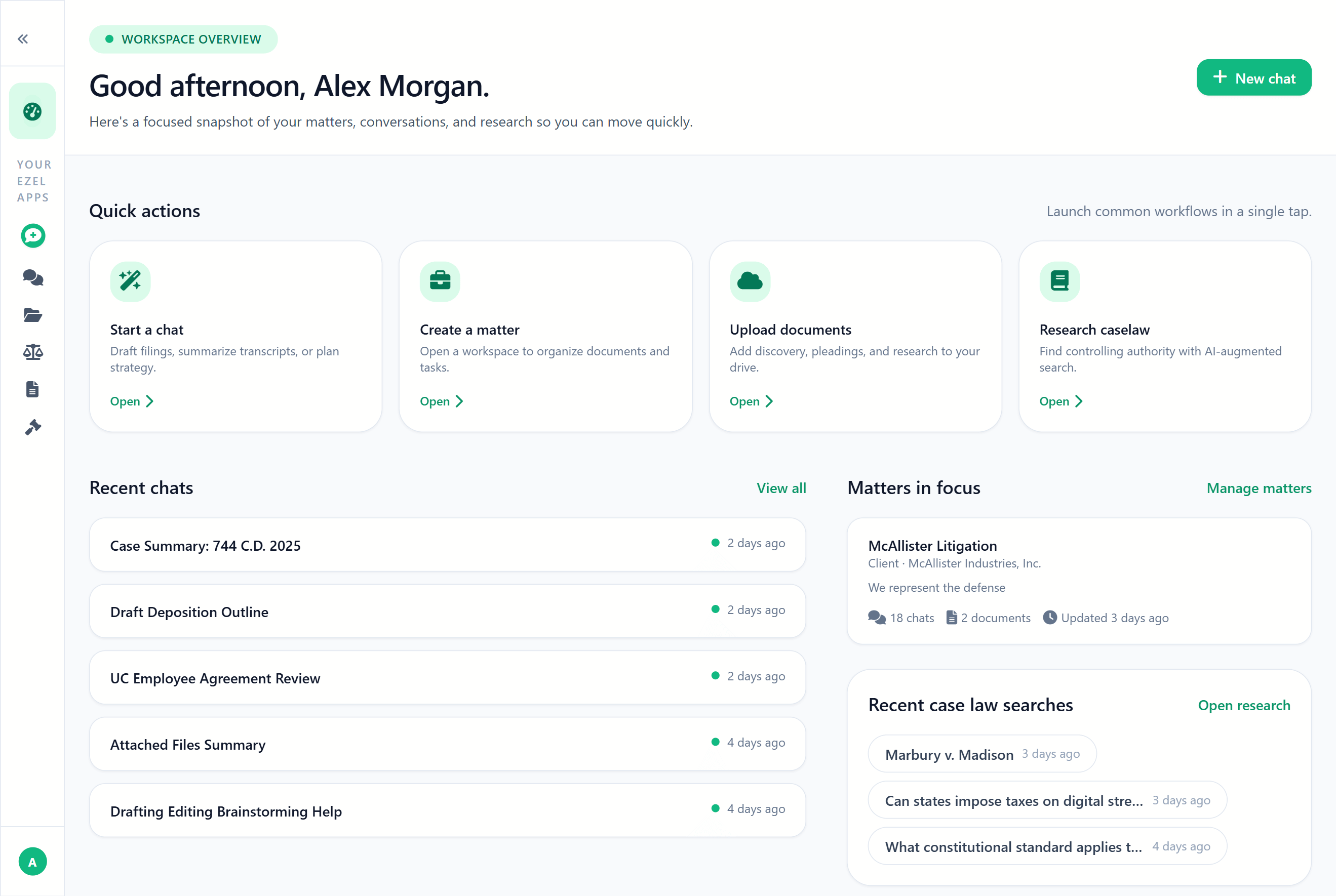 Ezel Dashboard
